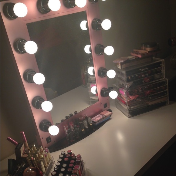Makeup Impressions Vanity Pink Vanity Makeup Mirror Poshmark